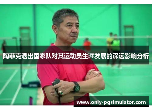陶菲克退出国家队对其运动员生涯发展的深远影响分析